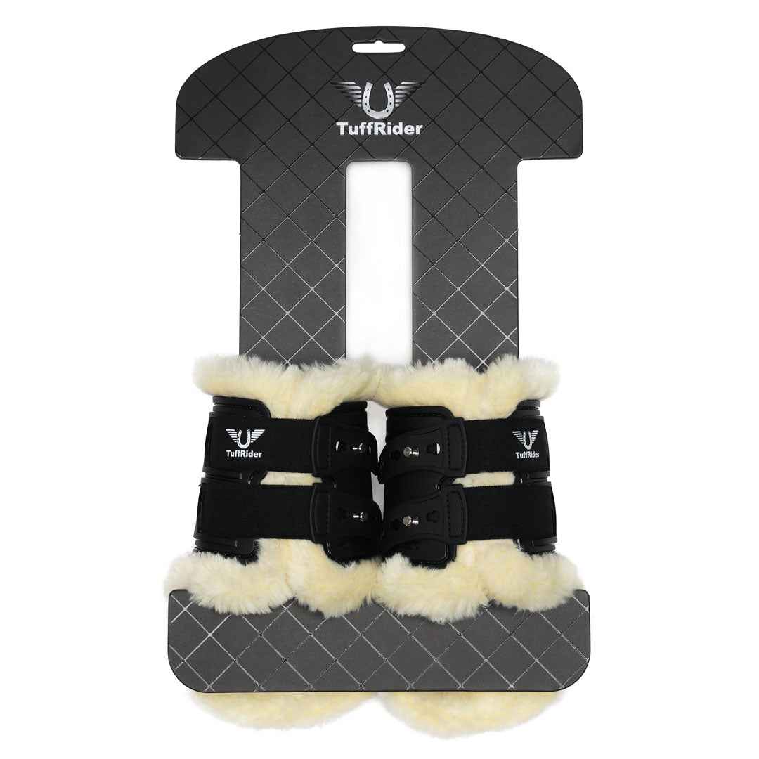 TuffRider Airflow Iron Man Sherpa Fleece Fetlock Boots