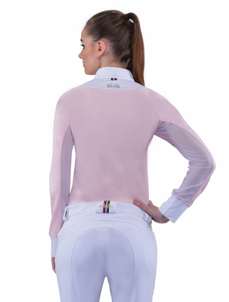 Equine Couture Ladies Maggie Long Sleeve Show Shirt