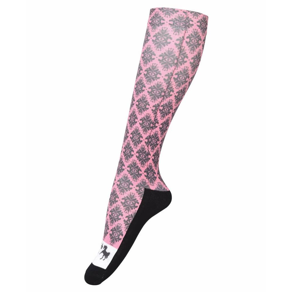 Equine Couture Ladies Tara Technical Padded Knee Hi Boot Socks