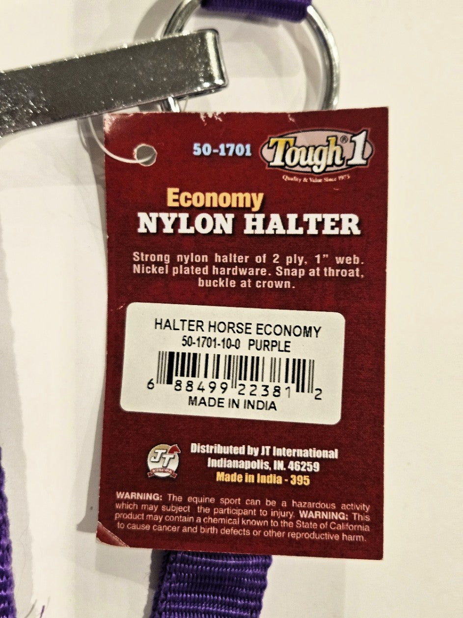 Economy Halter- Purple