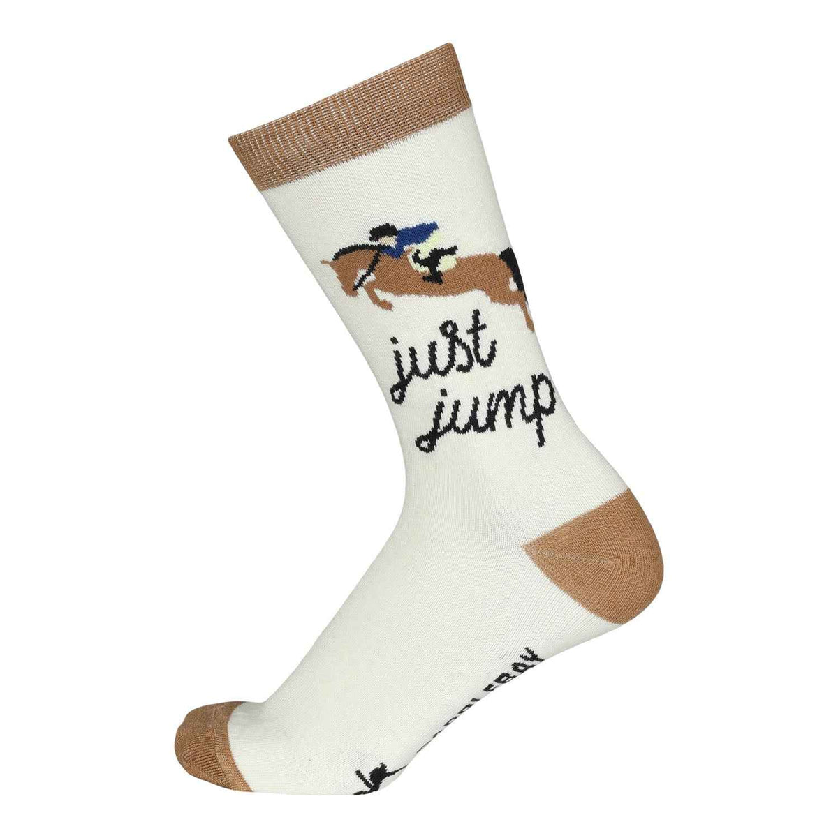 Dapplebay Knit Crew Socks-Just Jump