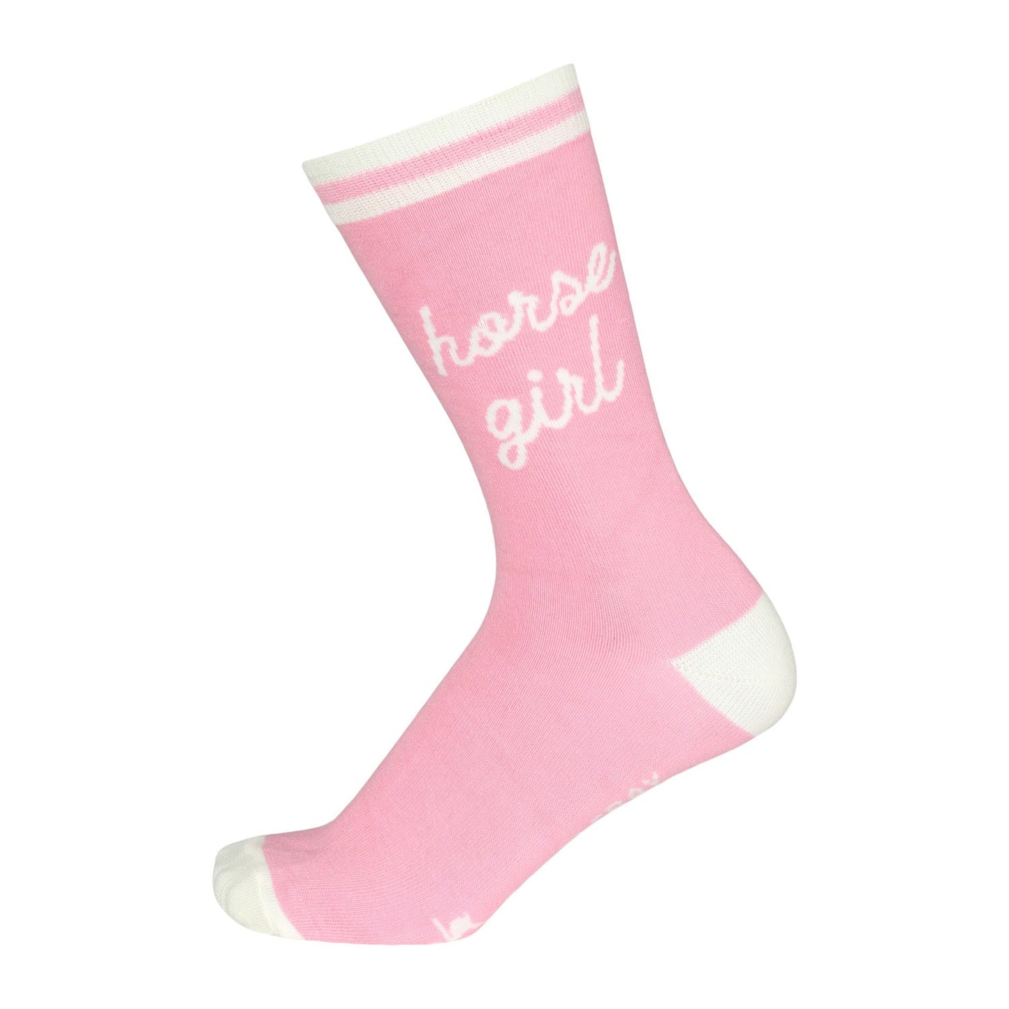 Dapplebay Knit Crew Socks-Horse Girl