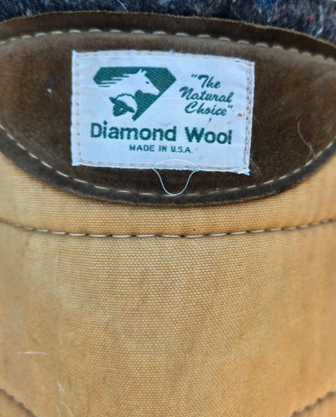 Diamond Wool Western saddle pad