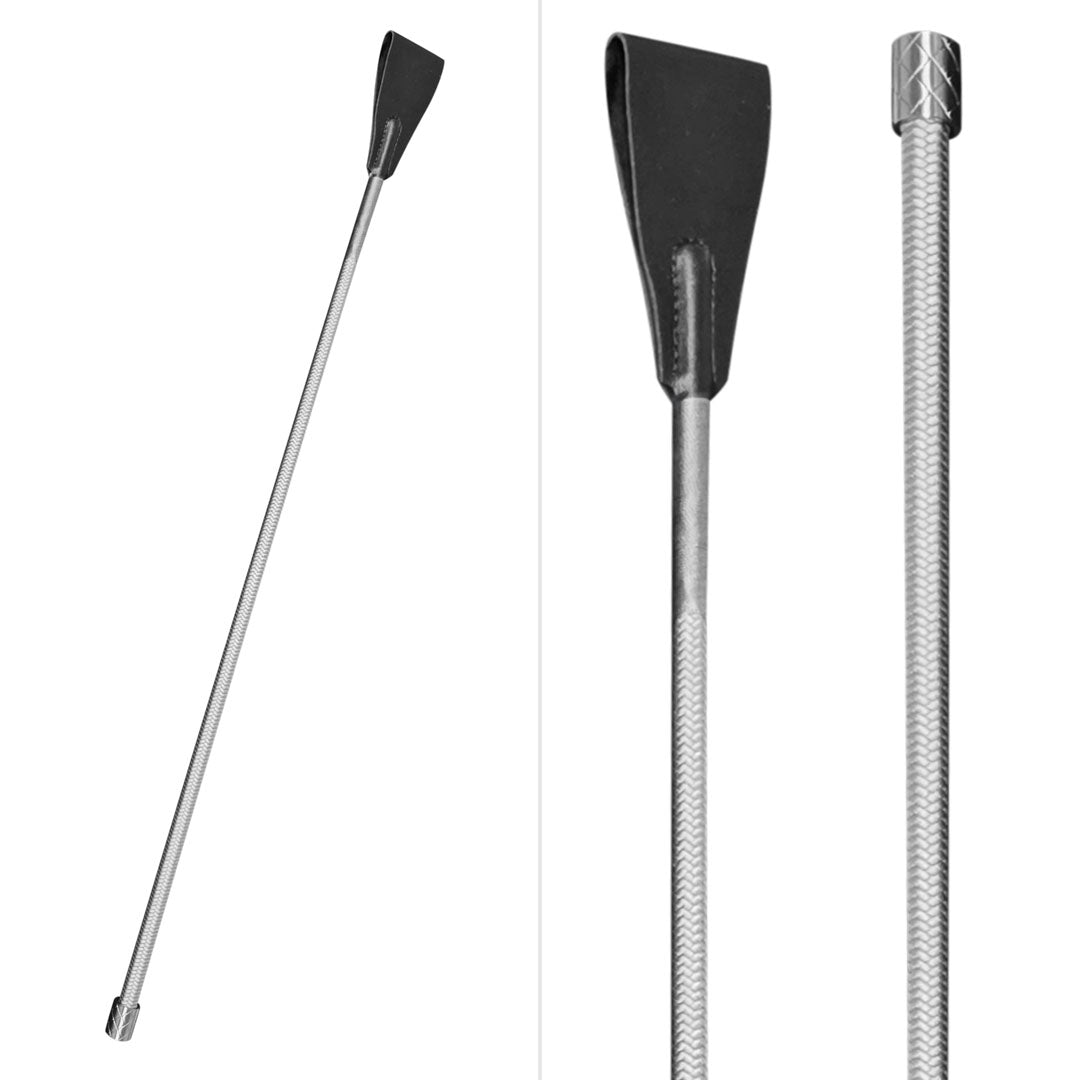 TuffRider 26" Classic Herringbone Braid Riding Crop