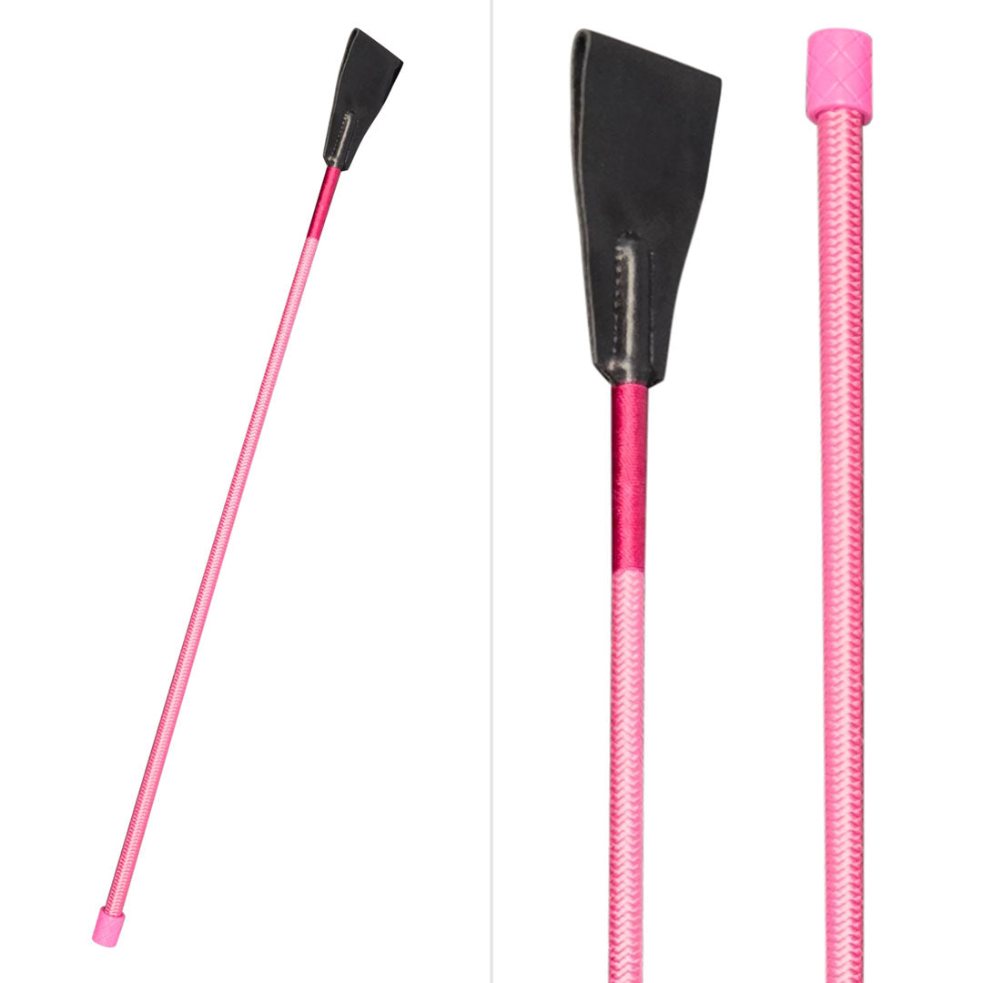 TuffRider 26" Classic Herringbone Braid Riding Crop