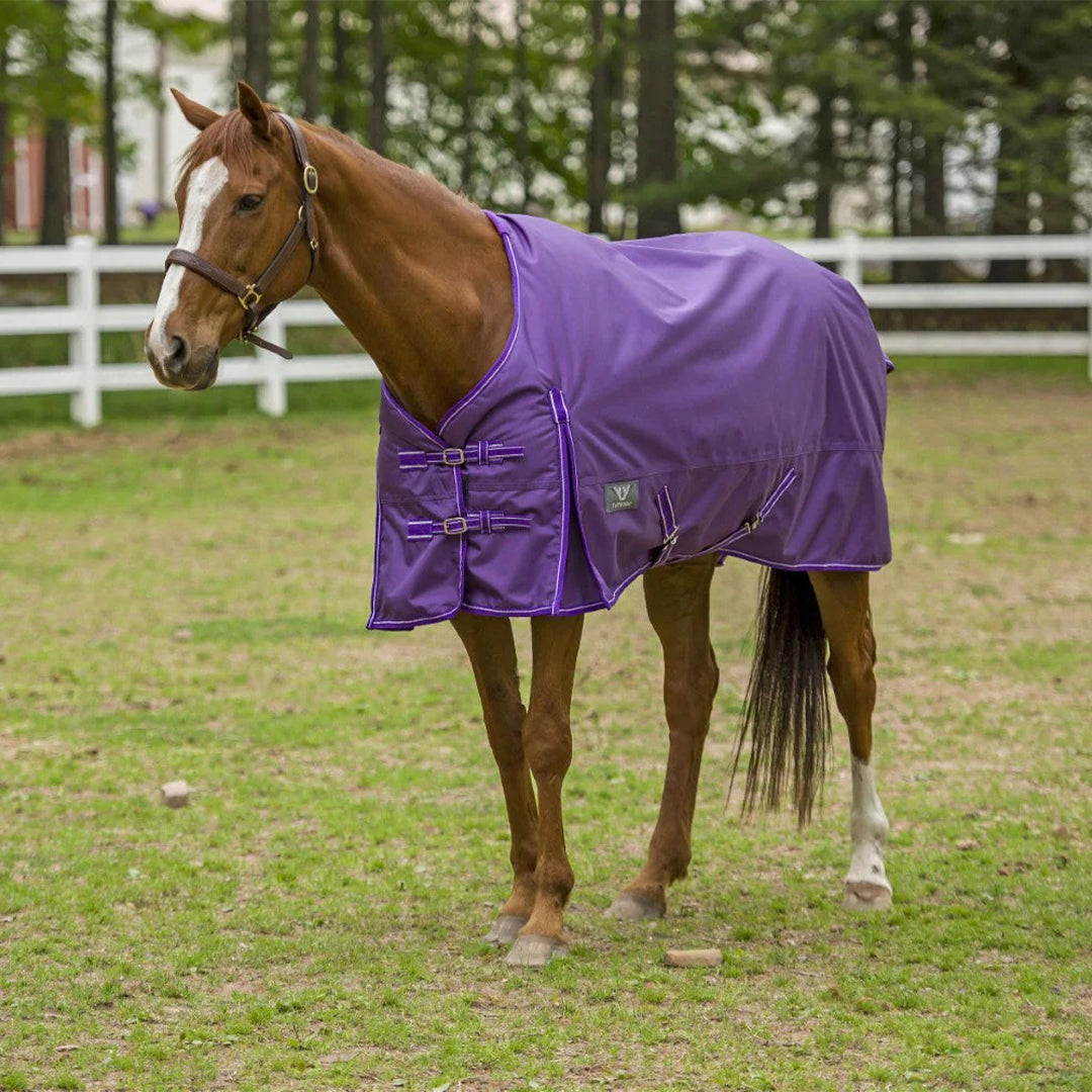 TuffRider 1680 D Super Comfy Winter Ripstop Turnout Blanket Medium Weight 200 GSM Standard Neck