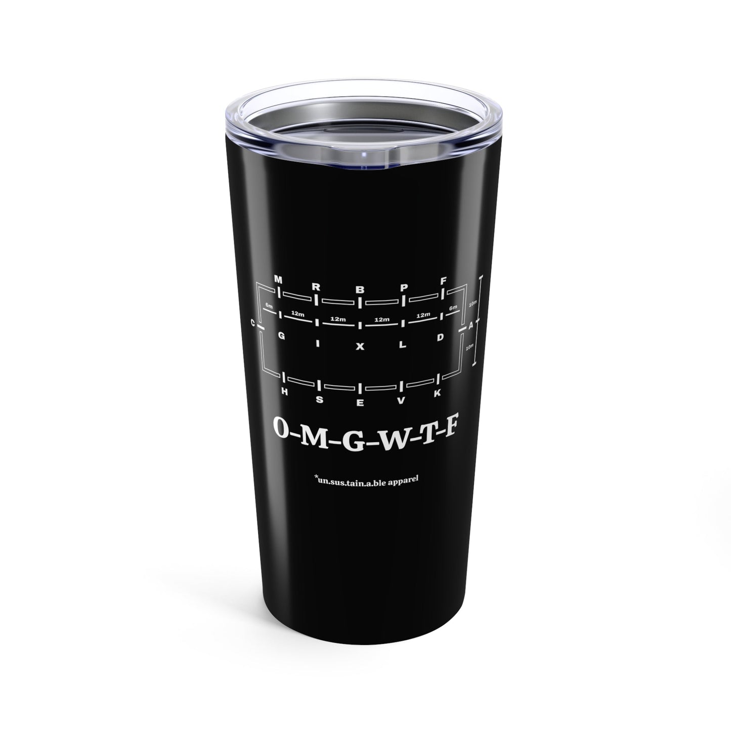 Tumbler 20oz - OMGWTF - Dressage