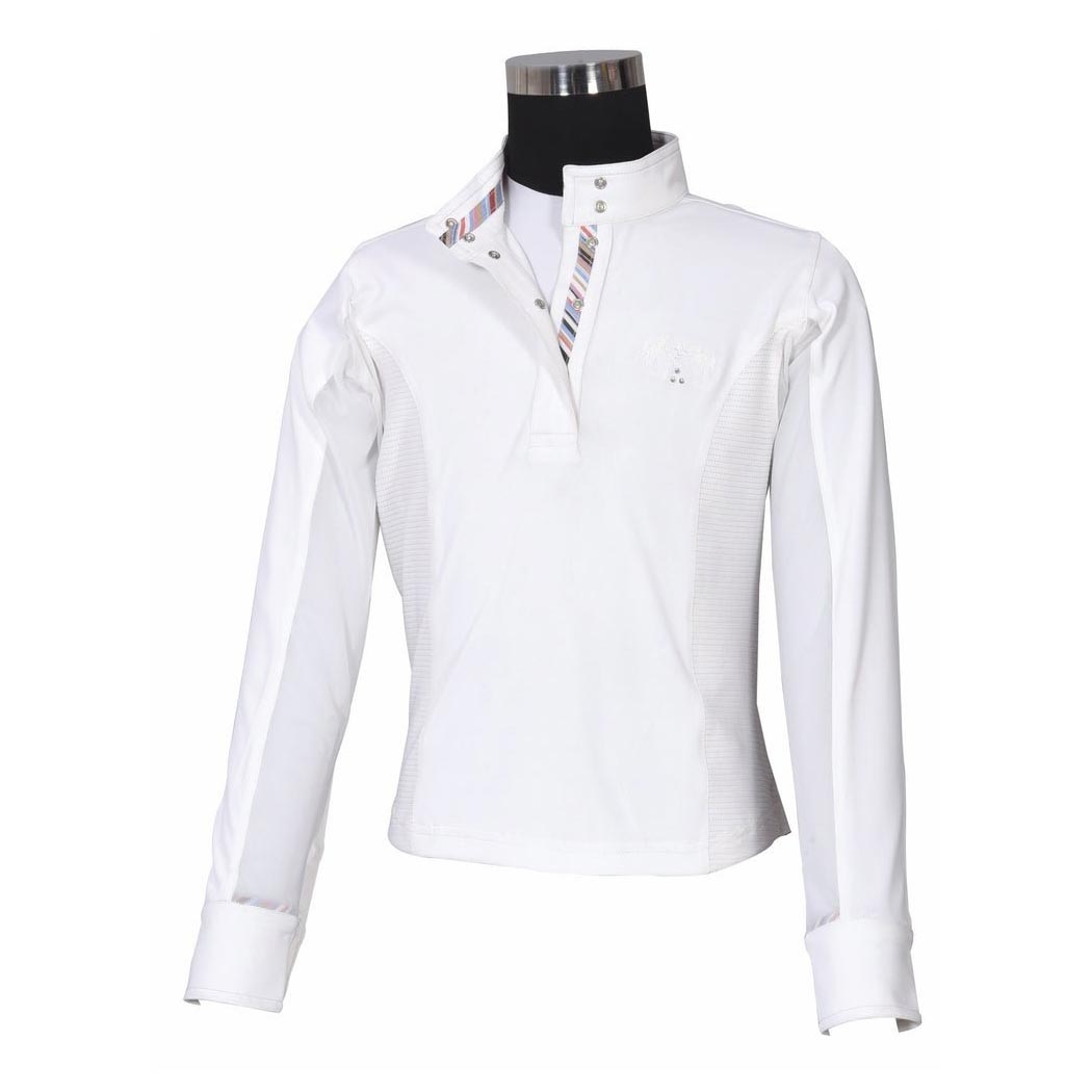 Equine Couture Children's Cara Long Sleeve Show Shirt