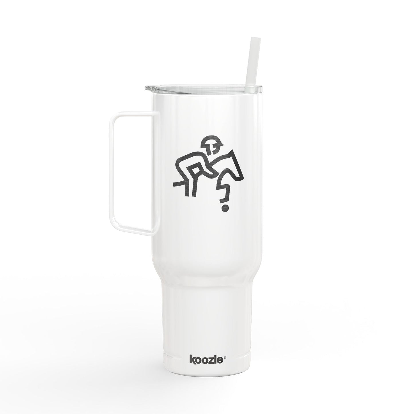 Insulated Tumbler with Lid, 40oz (Engraving) - Hunter/Jumper