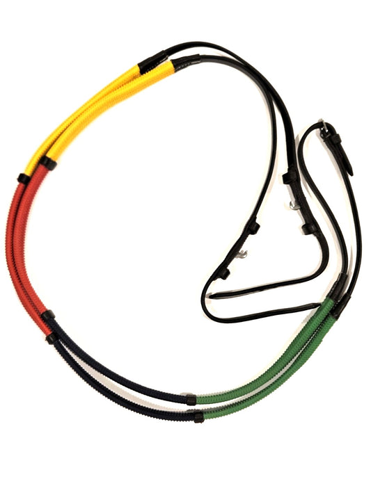Rainbow Rubber Reins