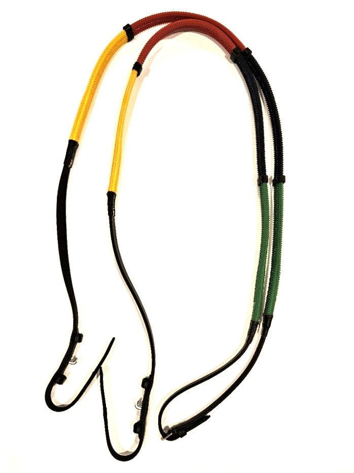 Rainbow Rubber Reins