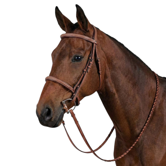 Laureate by Henri de Rivel Raised Fancy Stitched Bridle w/ Laced Reins