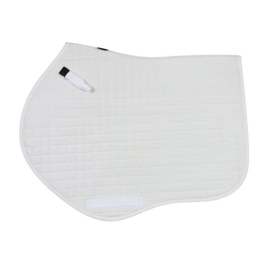 TuffRider Contour Close Contact Saddle Pad-White