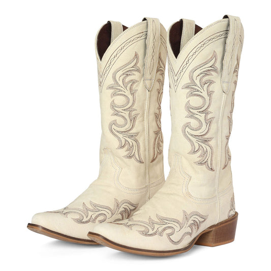 TuffRider Womens Snip Toe Paris Embroidered Western Boots - Sunset Bay Equestrian