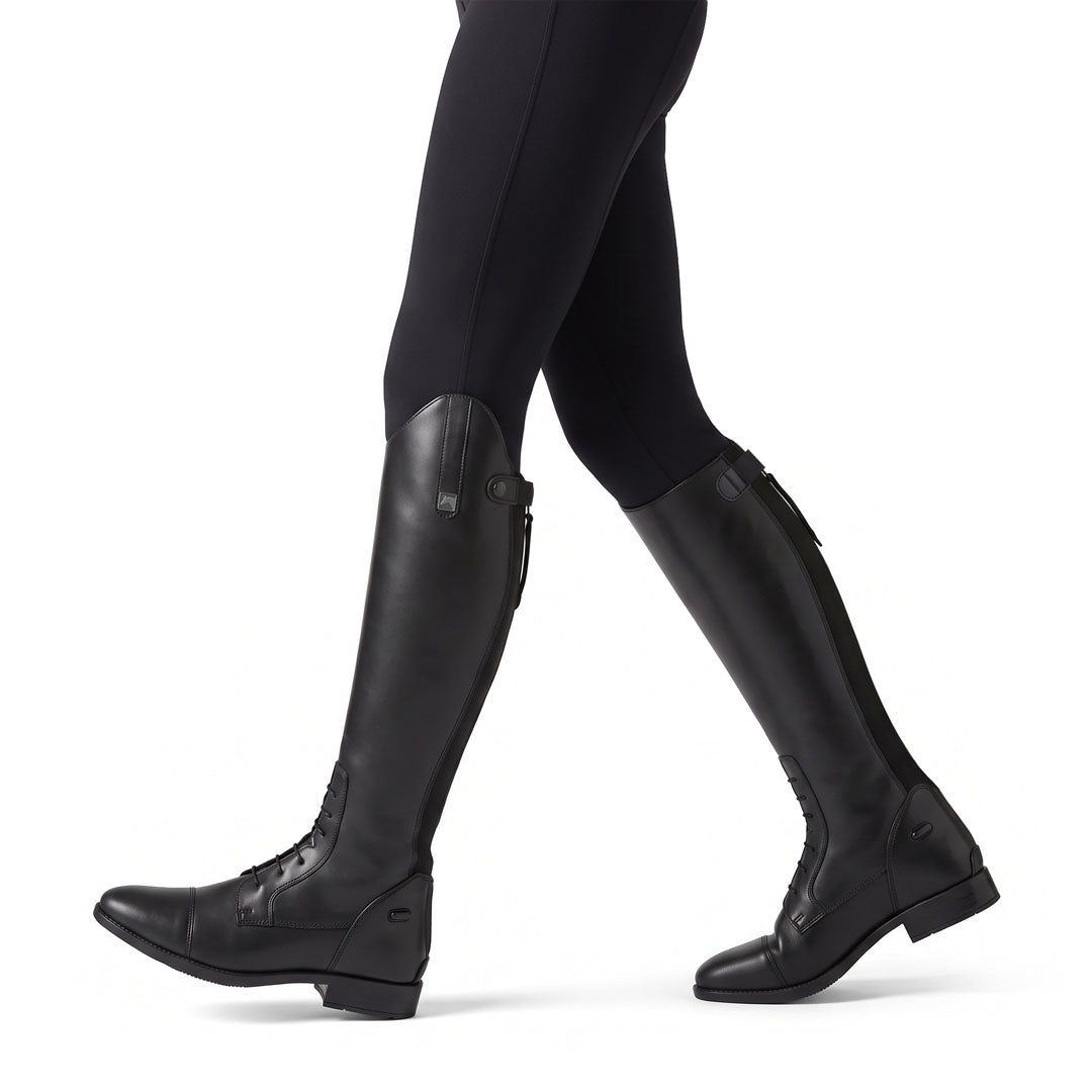 TuffRider Ladies Black DualFlex Vegan Leather Field Boots