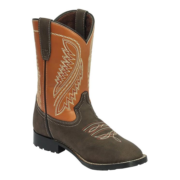 TuffRider Youth Big Bend Rounded Toe Western Boot