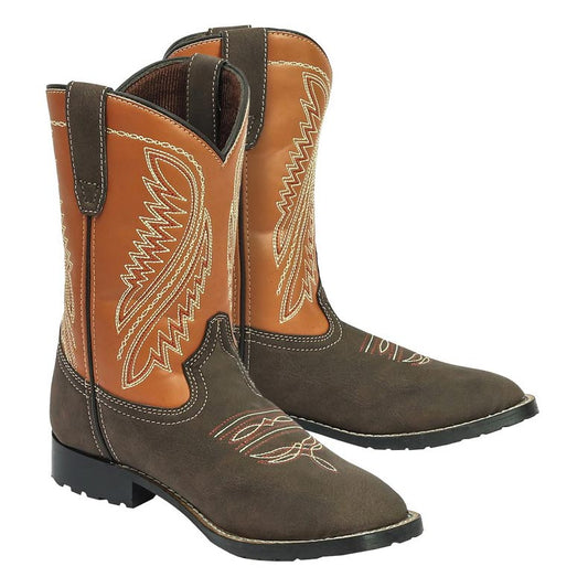 TuffRider Youth Big Bend Rounded Toe Western Boot