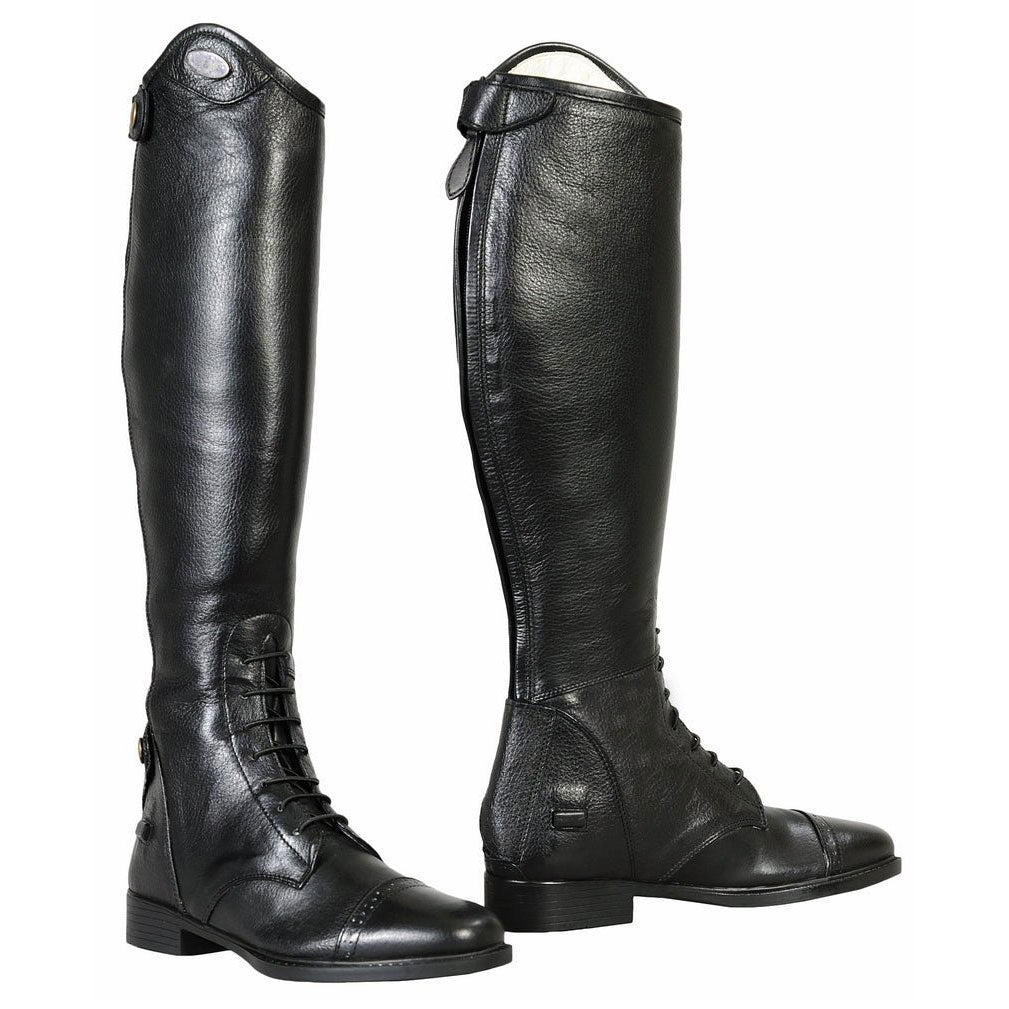 TuffRider Ladies Belmont Genuine Leather Field Boots Black