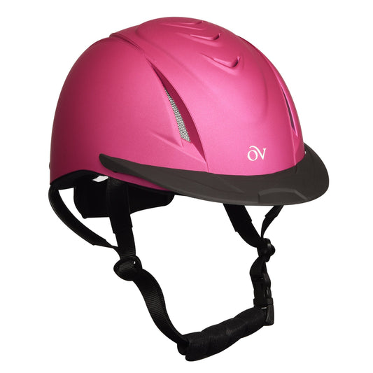 Metallic Deluxe Schooler Helmet - Fuchsia