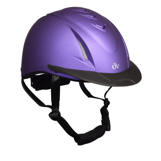 Metallic Deluxe Schooler Helmet - Purple