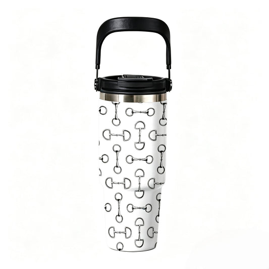 Awst Int'l Lila Vintage Snaffles 30 oz Stainless Steel Drink Bottle - Sunset Bay Equestrian