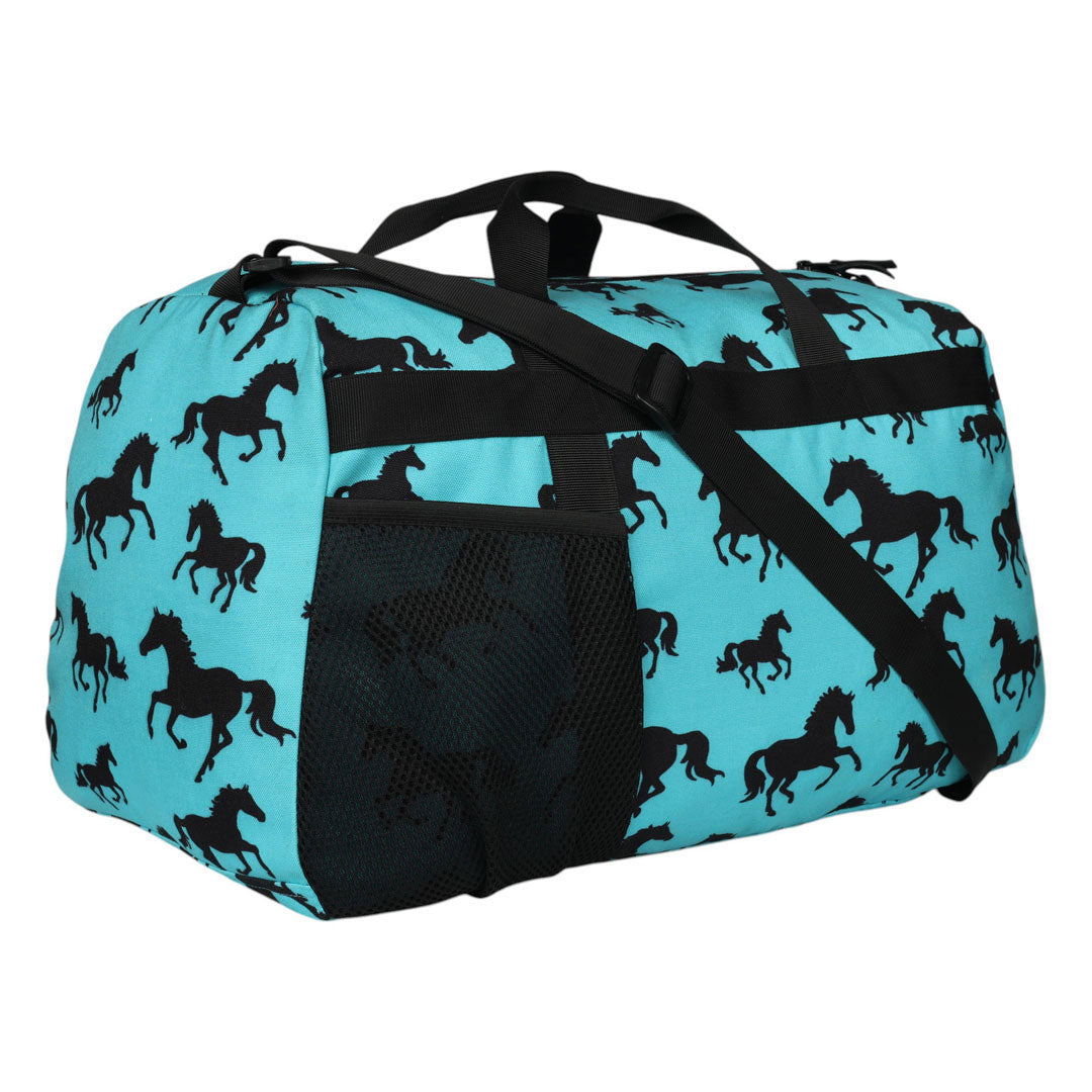 AWST Int'l Lila Silhouette Horse Duffle