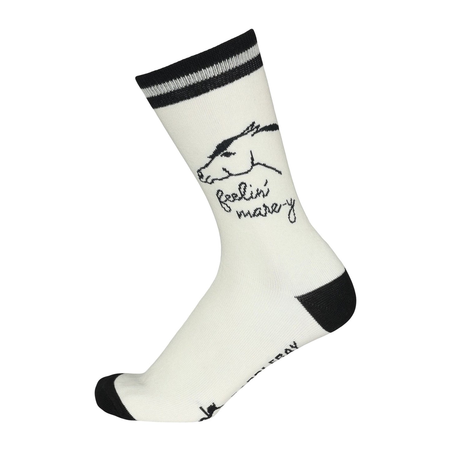 Dapplebay  Knit Crew Socks-Feelin' Mare-y
