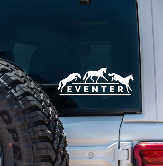 Dapplebay Eventer - Vinyl Decal-White