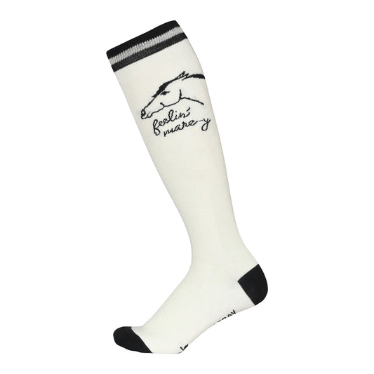 Dapplebay  Knit Boot Socks-Feelin' Mare-y