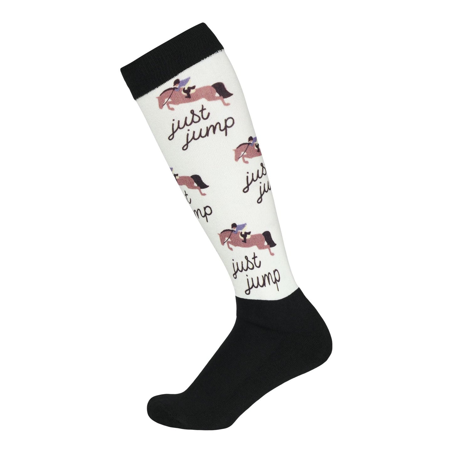 Dapplebay  Slick Boot Socks-Just Jump