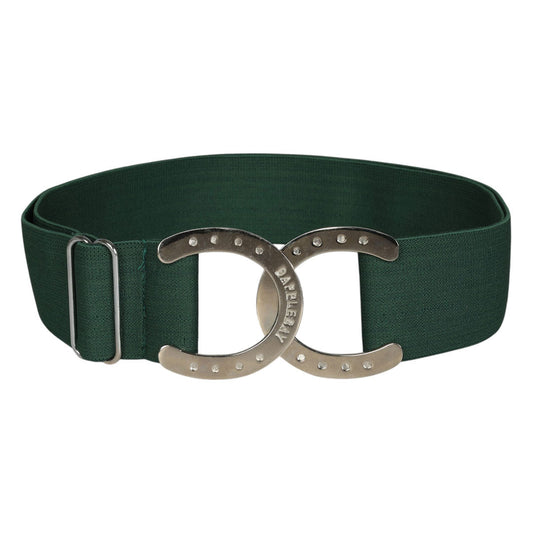 Dapplebay Horse Shoe Elastic Belt-Evergreen