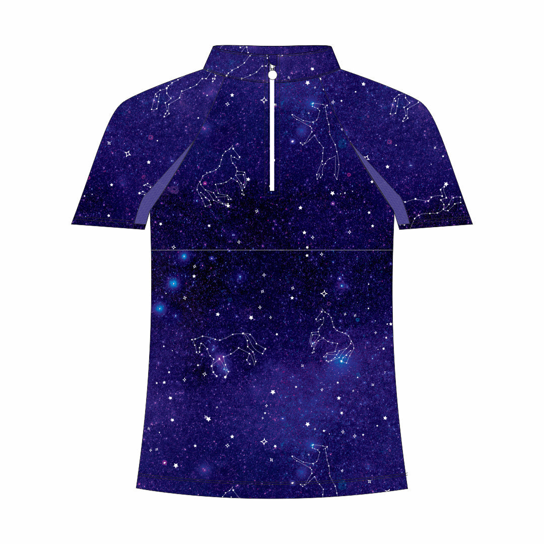 Dapplebay Kids Constellation 1/4 Zip - Short Sleeve