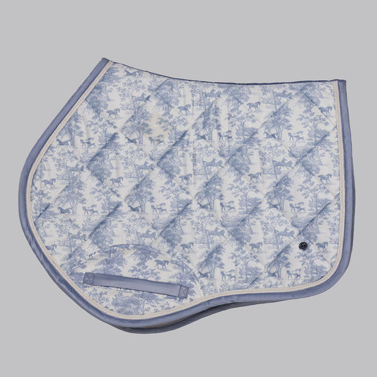 Dapplebay Equestrian Toile XC Saddle Pad-Moonrise - Sunset Bay Equestrian