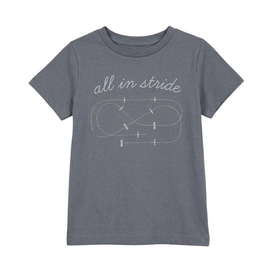 Dapplebay Kids All In Stride Tee-Moonrise - Sunset Bay Equestrian
