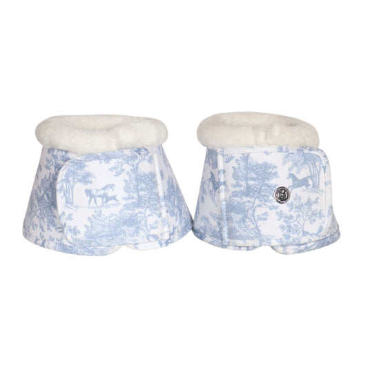Dapplebay Equestrian Toile ProTech Bell Boots-Moonrise - Sunset Bay Equestrian