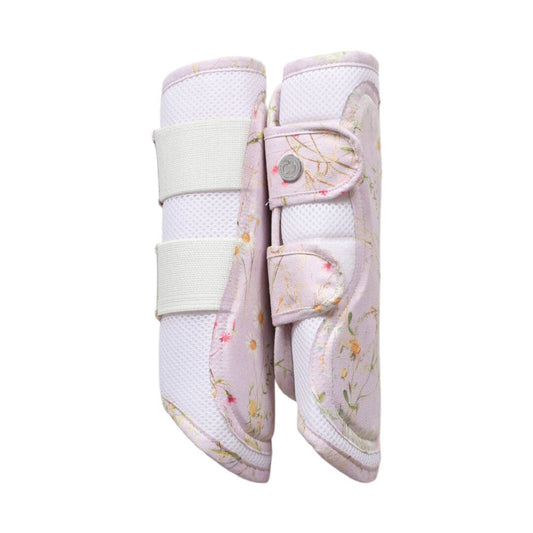 Dapplebay Dragonfly Meadow Airflow Brush Boots-Light Pink - Sunset Bay Equestrian