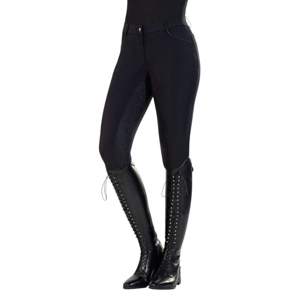 HKM Rosegold Glamour Ladies Riding Breeches Style S.F. Seat