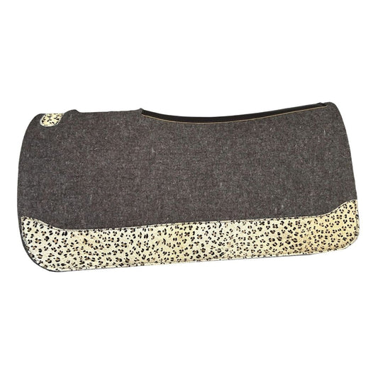 TuffRider Synchrony Wool Felt Saddle Pad-1" - Sunset Bay Equestrian