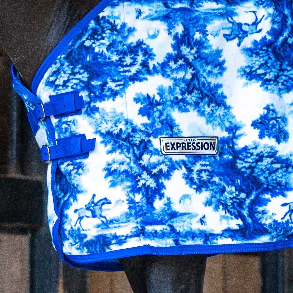 Jeffers Expression Standard Neck Fleece Horse Cooler
