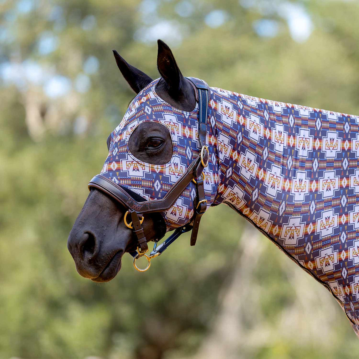 Jeffers Expression Lycra Hood for Horses