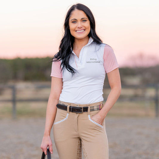 Riding International Ladies Equicool Short Sleeve Show Shirt