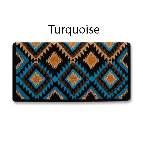 1467-3 Cactus Flower 40X34 NEW ZEALAND WOOL SADDLE BLANKET