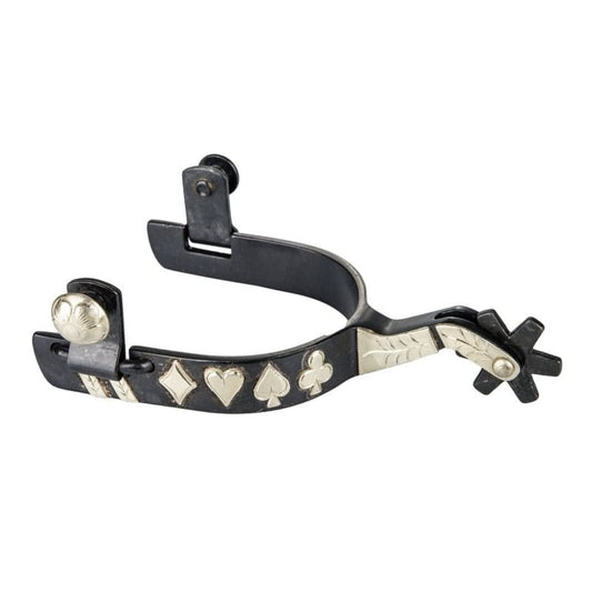 Tabelo Light Black Card Suit Spurs