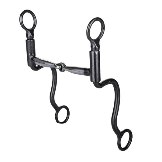 Tabelo Brushed Cavalry Curb Bit 5" - Elevate Your Riding Experience