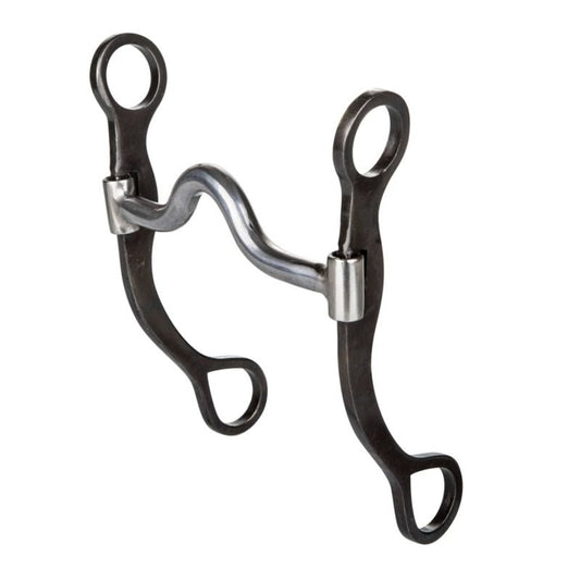 Tabelo Plain Cheeks Medium Port Bit - 5"