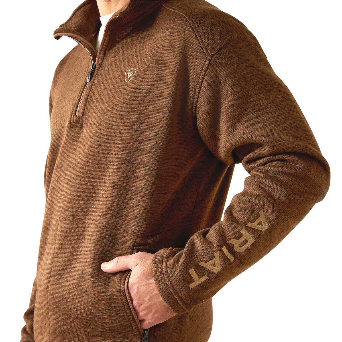 Ariat Mens Caldwell 1/4 Zip Pullover Sweater