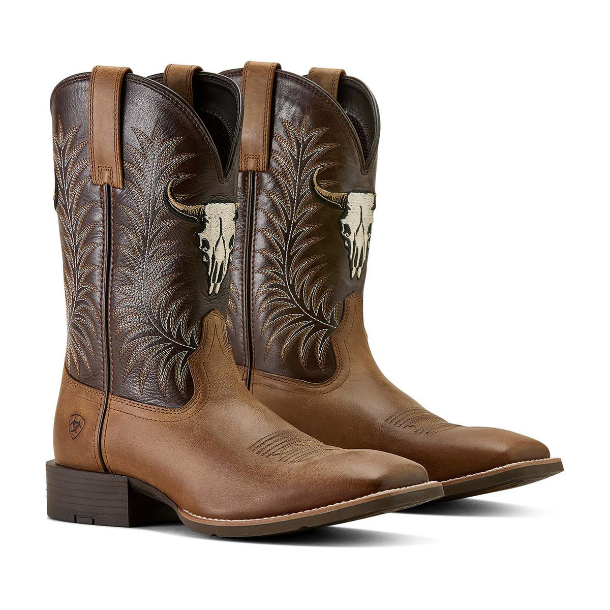 Ariat Men's Sport Steer Skull Boots