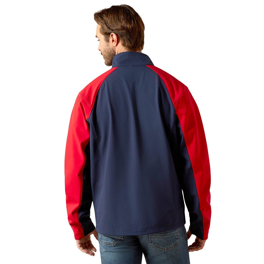 Ariat Mens Team EQ Softshell Jacket - Lightweight Fleece Riding Jacket