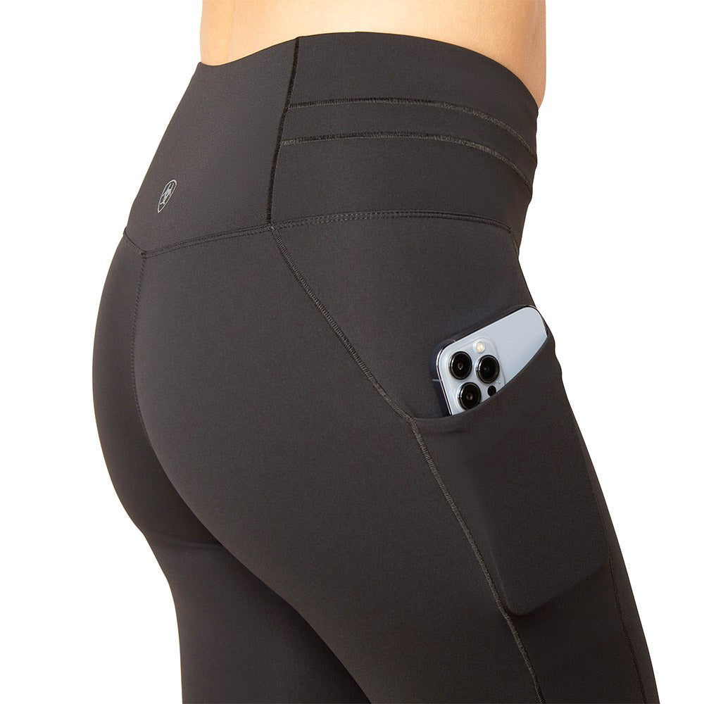 Ariat Womens Eos 2.0 Knee Patch Riding Tights – Performance Equestrian Leggings with Pockets