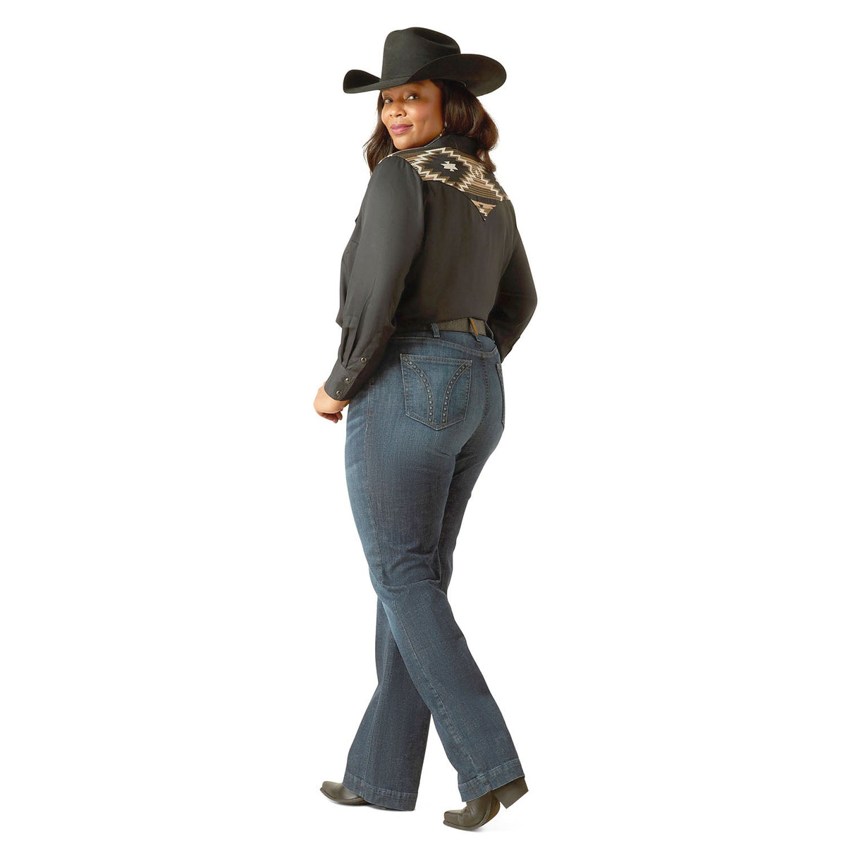 Ariat Womens Frazey High Rise Slim Trouser Jeans